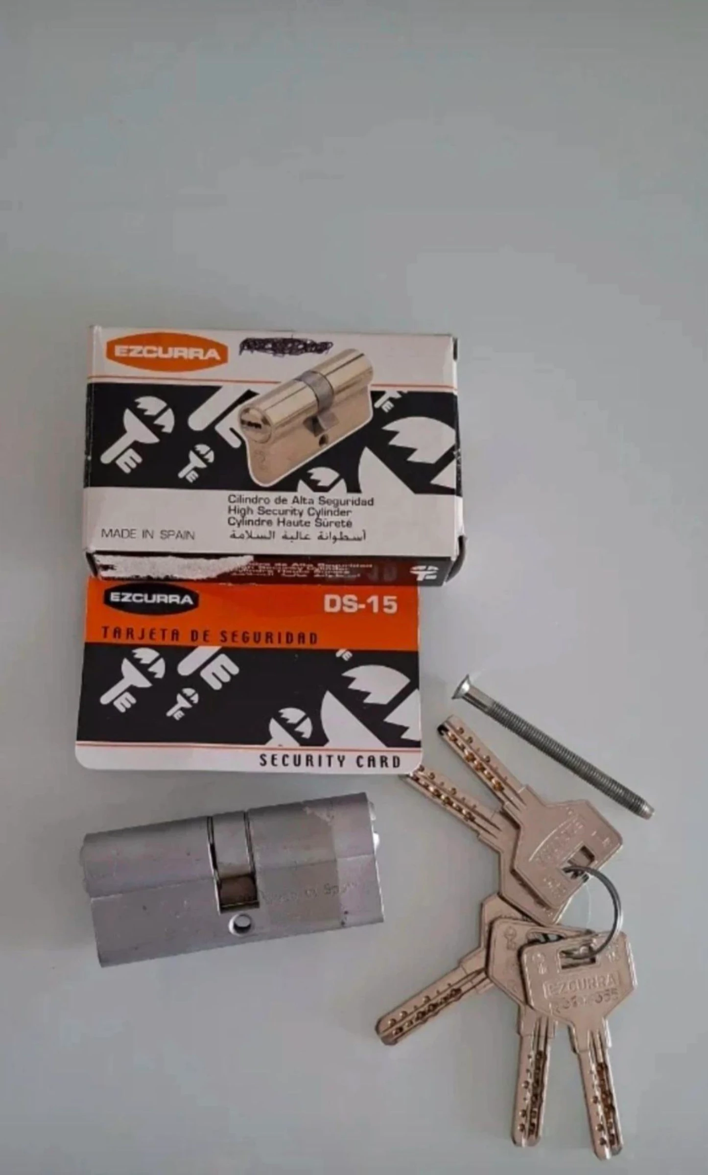 Cilindro Alta Seguridad Ezcurra DS-15